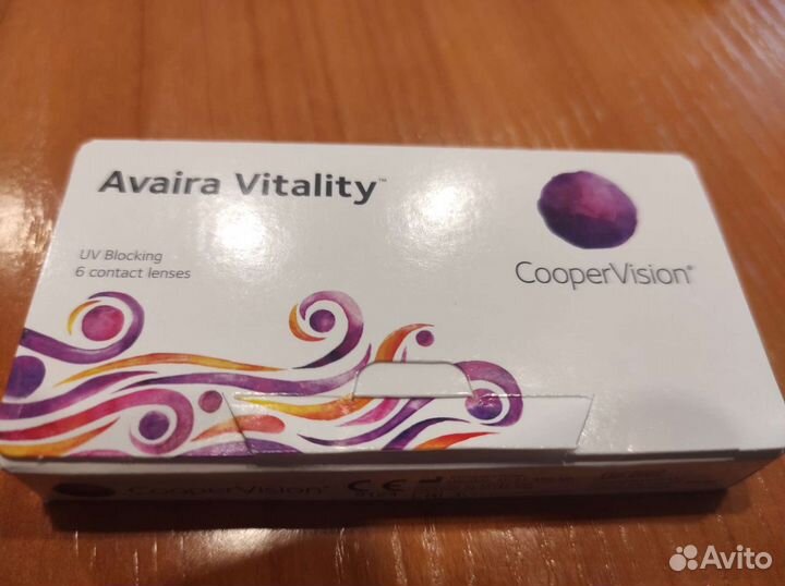 Контактные линзы -3,25 Avaira Vitality CooperVisio