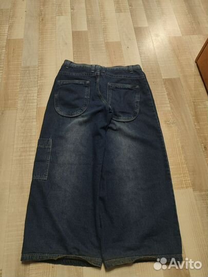 Широкие джинсы y2k sk8 balenciaga type jeans