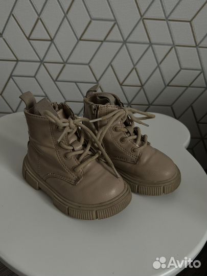 Сапоги/Ботинки демисезонные для девочки Zara 19