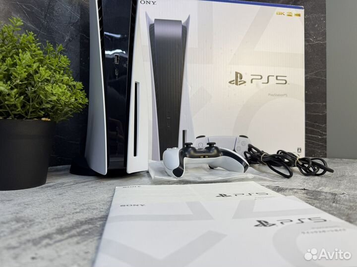 Sony playstation 5 ps5 с дисководом куча игр