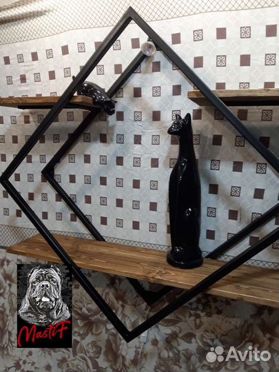 Полка настенная навесная