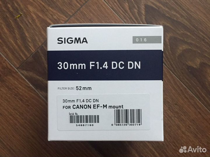 Sigma 30mm f/1.4 DC DN Contemporary Новые-Гарантия