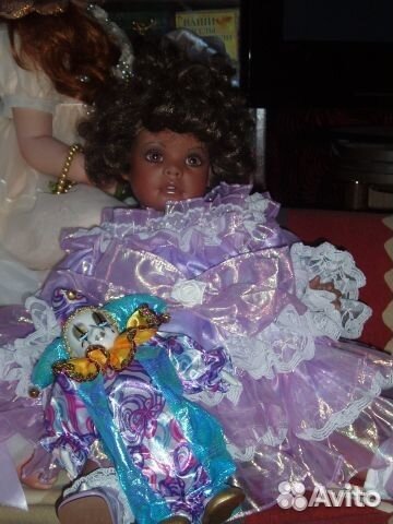 Фарфоровая коллекционная кукла от Русти