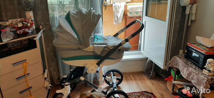 Коляска 2 в 1 Ms Sandman