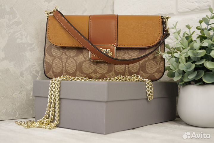 Сумка новая Coach Grace Shoulder Bag люкс
