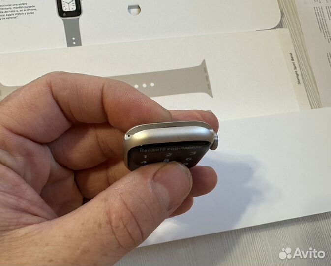 Apple watch 7 41mm Starlight акб100, как новые