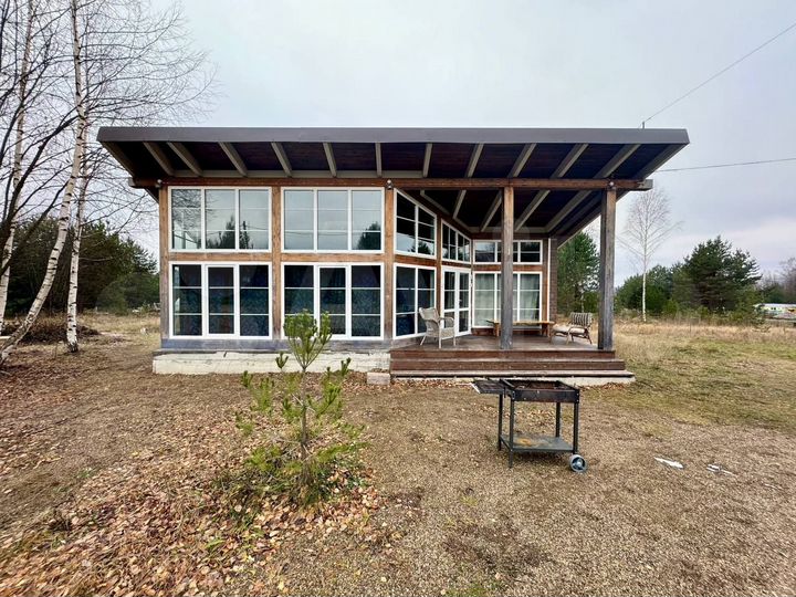 Коттедж 61 м² на участке 15 сот.