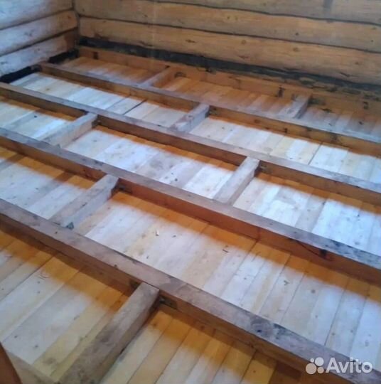 Подъем дома, замена венцов/ замена полов и лаг