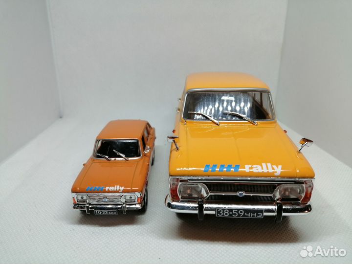 Модель Иж-2125«Комби» «иж-rally» «avtoexport» 1:24