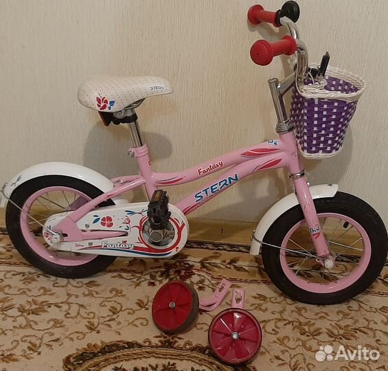 Детский четырехколесный велосипед