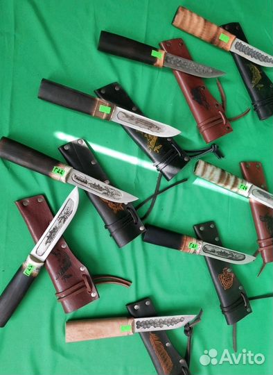 Ножи кованые 110х18мшд якутские