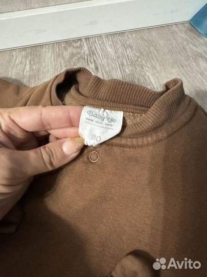 Флисовый комбинезон 80