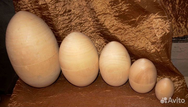 Пасхальное яйцо заготовка разъемная из дерева