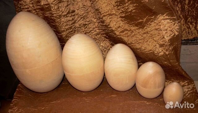 Пасхальное яйцо заготовка разъемная из дерева