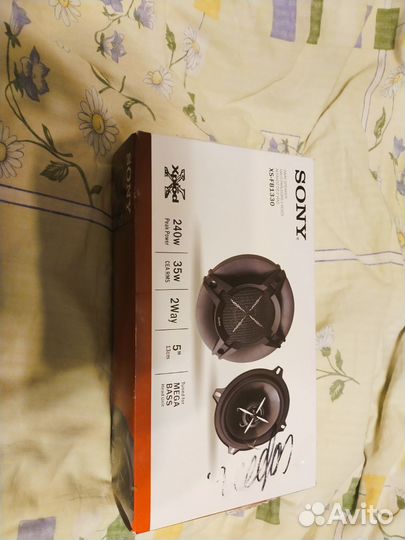 Динамики sony xs-fb1330