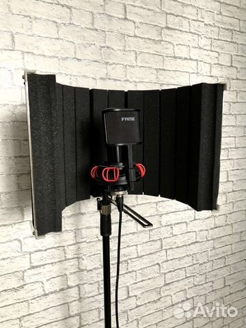 Микрофон fame, акустический экран, прямая стойка купить в Казани ...