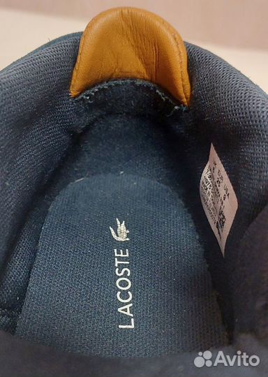 Кеды кроссовки lacoste для мальчика размер 25 EUR