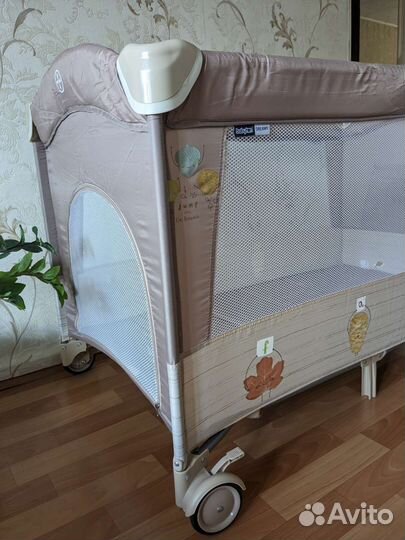 Манеж кровать babyton