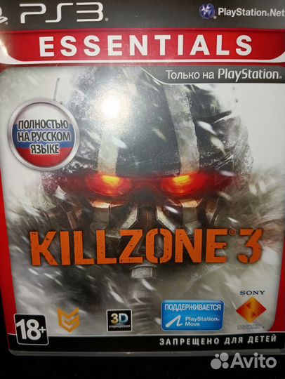 Игра Killzone 3 ps3