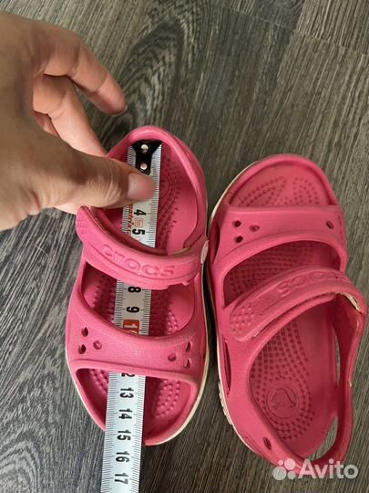 Сандали Crocs c7 для девочки