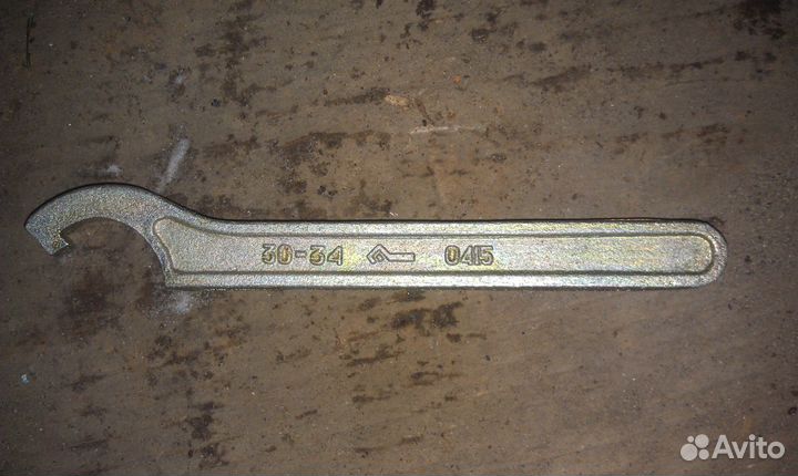 Ключ для круглых шлицевых гаек 30-34