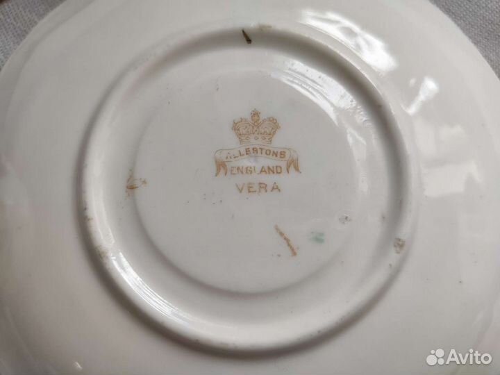 Антикварный кофейный сервиз Англия