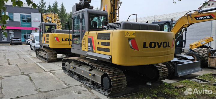 Гусеничный экскаватор Lovol FR220D, 2023