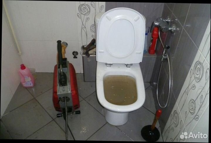 Прочистка канализации и Засоров. Сантехник