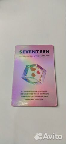 Карточка k pop seventeen объявление продам