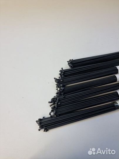 Чёрные спицы Pillar нерж.сталь, от 252мм