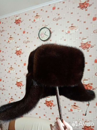 Мужская шапка ушанка