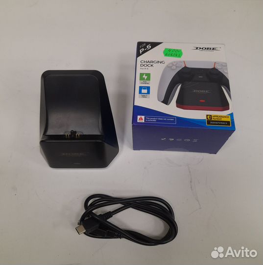 Зарядная станция Dobe для джойстиков PS5