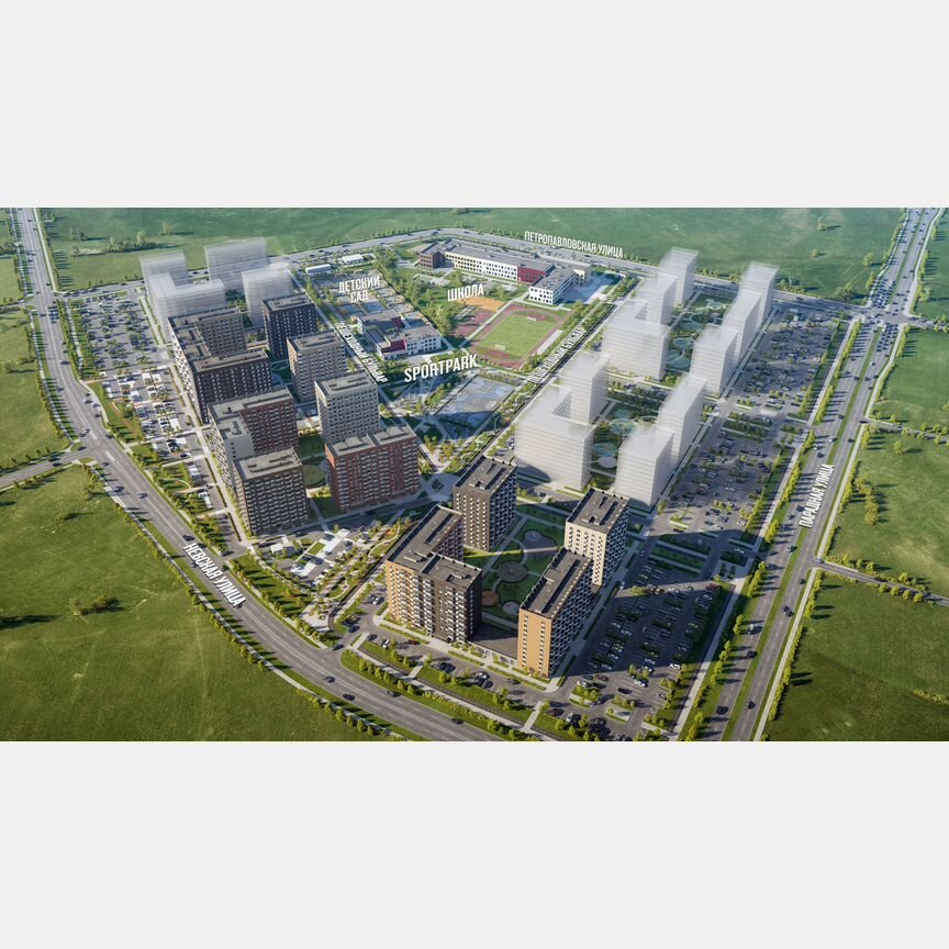 1-к. квартира, 34,5 м², 8/12 эт.
