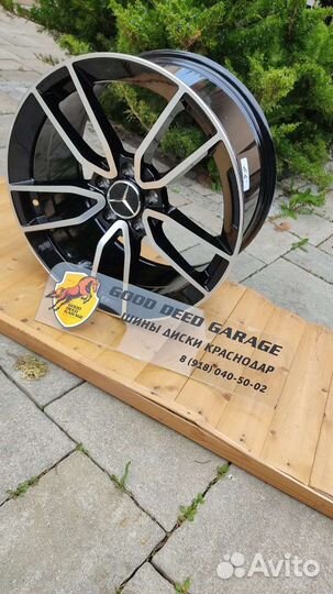 Диски литые R18 на Mercedes 5*112