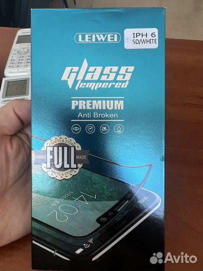 Защитное стекло iPhone 6
