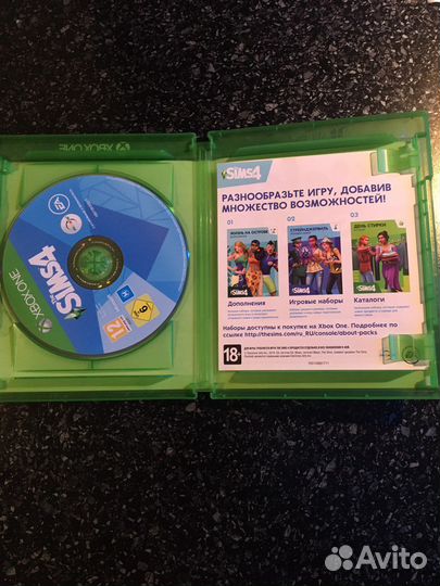 Диск sims 4 для Xbox One
