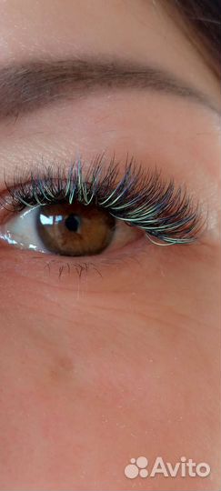 Наращивание ресниц на дому