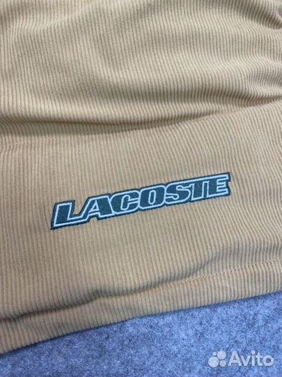 Вельветовая куртка lacoste двухсторонняя