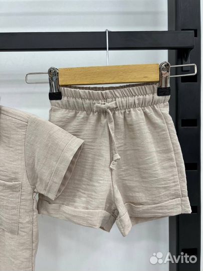 Костюм льняной zara новый детский 98