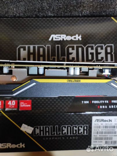 Видеокарта ASRock RX 5500 XT Challenger D OC 8GB