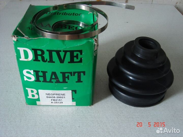 Пыльник привода toyota новый