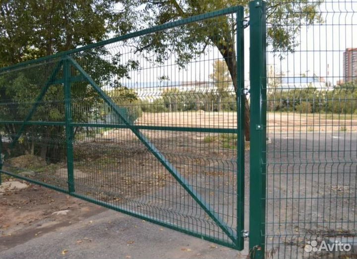 Забор из 3D сетки цена за метр быстро