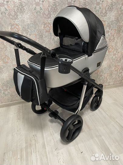 Коляска 3 в 1 adamex как новая