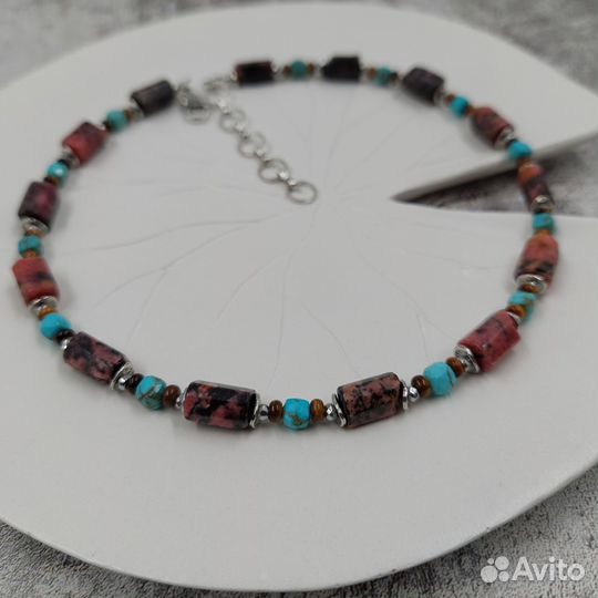 Чокер из натуральных камней