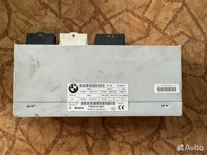 Блок управления крышкой багажника BMW F15 бмв