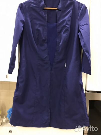 Медицинский халат платье