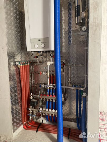 Монтаж отопления