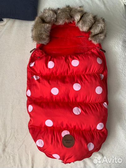 Зимний конверт в коляску