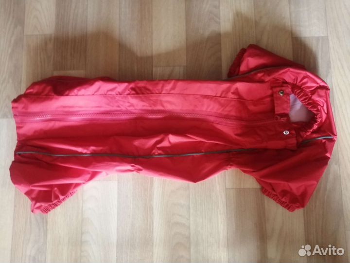 Комбинезон дождевик для собаки такса девочка