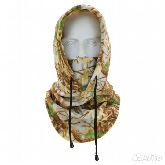 Зимняя Балаклава Флисовая Маска Шапка Капюшон